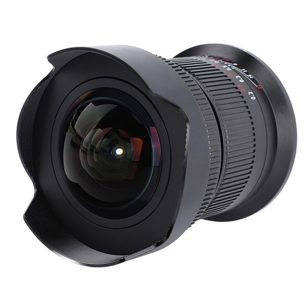 9mm f/5.6 Ultra-Wide Full-Frame Lens, 132° Angle of View, Low-Distortion Lens for Travel Photography