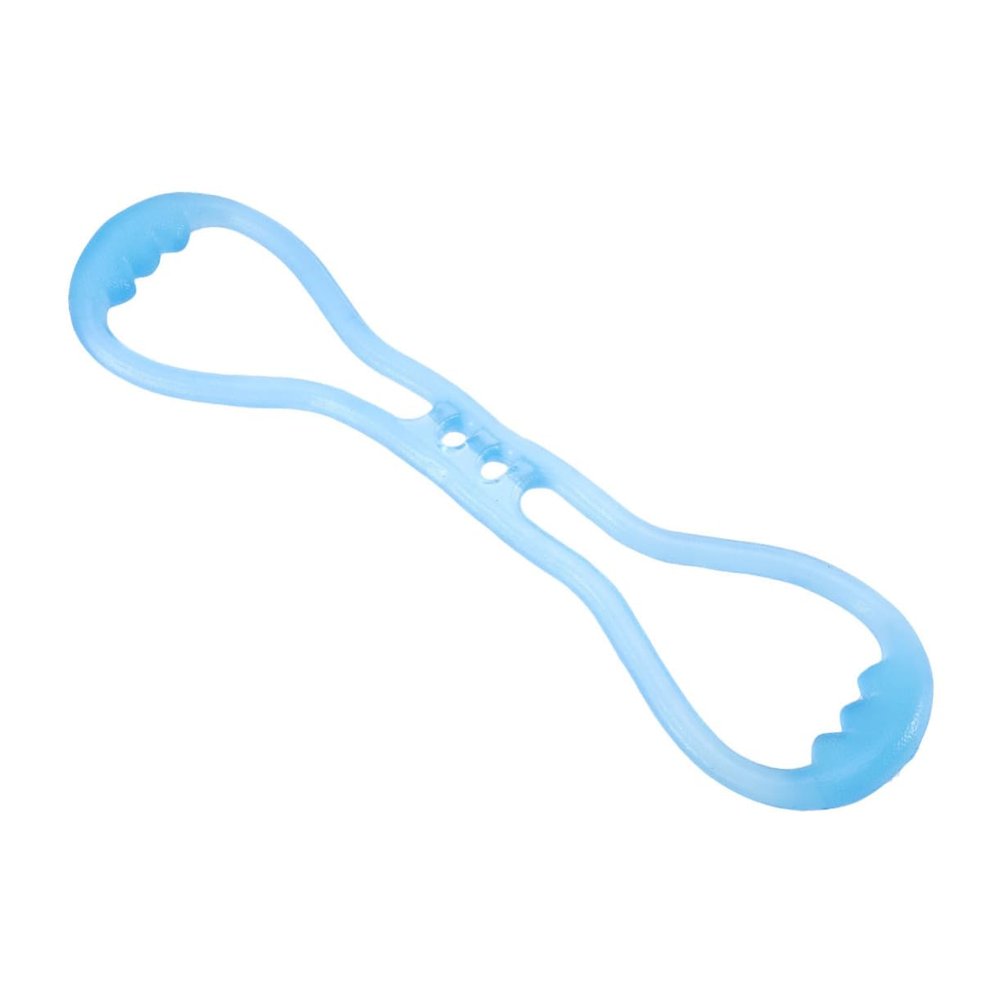 Blue Figure-8 Silicone Resistance Band