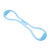 Blue Figure-8 Silicone Resistance Band view 1