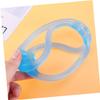 Blue Figure-8 Silicone Resistance Band view 3