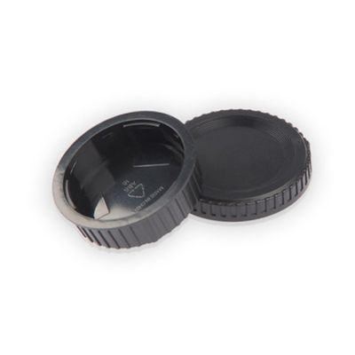 5-Piece Rear Lens Caps and Camera Body Caps for DSLR Cameras