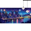 5D Diamond Painting New York Landscape Kit, 140 x 70 cm view 1