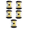 Kisangel 5-Pack Folding PVC Fish Measuring Rulers, 55 in, Yellow view 1