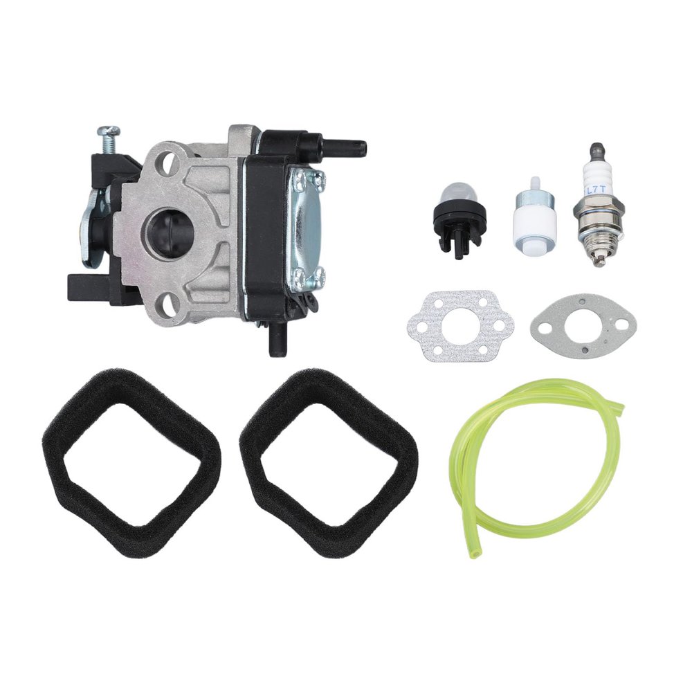 ANKROYU Leaf Blower Carburetor Kit, Aluminum Carburetor and Spark Plug Set