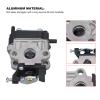 ANKROYU Leaf Blower Carburetor Kit, Aluminum Carburetor and Spark Plug Set view 2