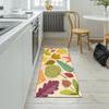 QQrunner Colorful Leaf Pattern Kitchen Runner 110 x 280 cm view 4