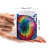 QMNRTK Colorful Umbrella Porcelain Coffee Mug with Handle view 2