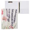 KLL 1.5-Inch 3-Ring Binder with Clipboard, 1/2 Pack, Aesthetic Floral Binder, 200 Sheets view 3