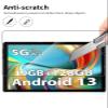 2-Pack Screen Protector for POWMUS M820 10.1-Inch Android Tablet, Tempered Glass view 4