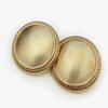 Round Gold-Tone Metal Coat Buttons, 15 mm/20 mm, 5 Pieces view 4