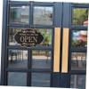 Double-Sided Open/Closed Door Sign for Businesses view 3