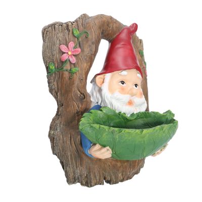 BESPORTBLE Waterproof Resin Bird Feeder with Dwarf Design