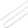 SUNNYCLUE 2-Pack 30-Inch 2 mm Silver-Tone Stainless Steel Box Chains view 1