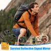 Lightweight Small Outdoor Survival Signal Mirror view 2