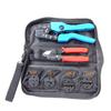 Wire Stripper and Crimping Tool Kit with Interchangeable Dies view 2