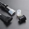 Tingyilan 30-Piece Silicone Pipe Covers, Replacement Mouthpiece Protection, Black, M view 1