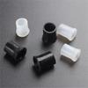 Tingyilan 30-Piece Silicone Pipe Covers, Replacement Mouthpiece Protection, Black, M view 4