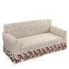 MZPOZB 1-Piece Stretch Sofa Slipcover with Skirt, Printed Elastic Cover, Size S view 1