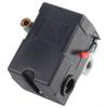 HpLive Air Compressor Pressure Switch and Control Valve with Pressure Gauge, 110–240V, Fast Pressure Reduction (95–125 PSI) view 3