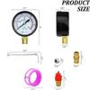 HpLive Air Compressor Pressure Switch and Control Valve with Pressure Gauge, 110–240V, Fast Pressure Reduction (95–125 PSI) view 4