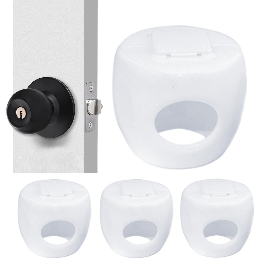 Door Handle Covers, Door Knob Protectors, 4-Pack