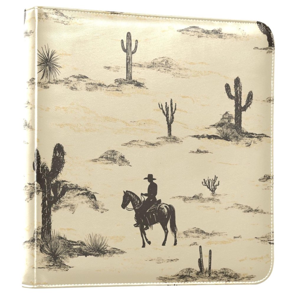 Foiosoh Wilderness View Photo Album, Self-Adhesive Pages, Beige