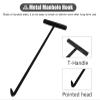 T-Style Manhole Cover Lifter, Manhole Hook, Durable Tool Hook for Pulling Roller Shutter Doors, 44 x 13.5 cm (17 3/8 x 5 1/4 in) view 2