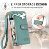 xinyunew Flip Wallet Case for Oppo Reno6 5G, Green view 4
