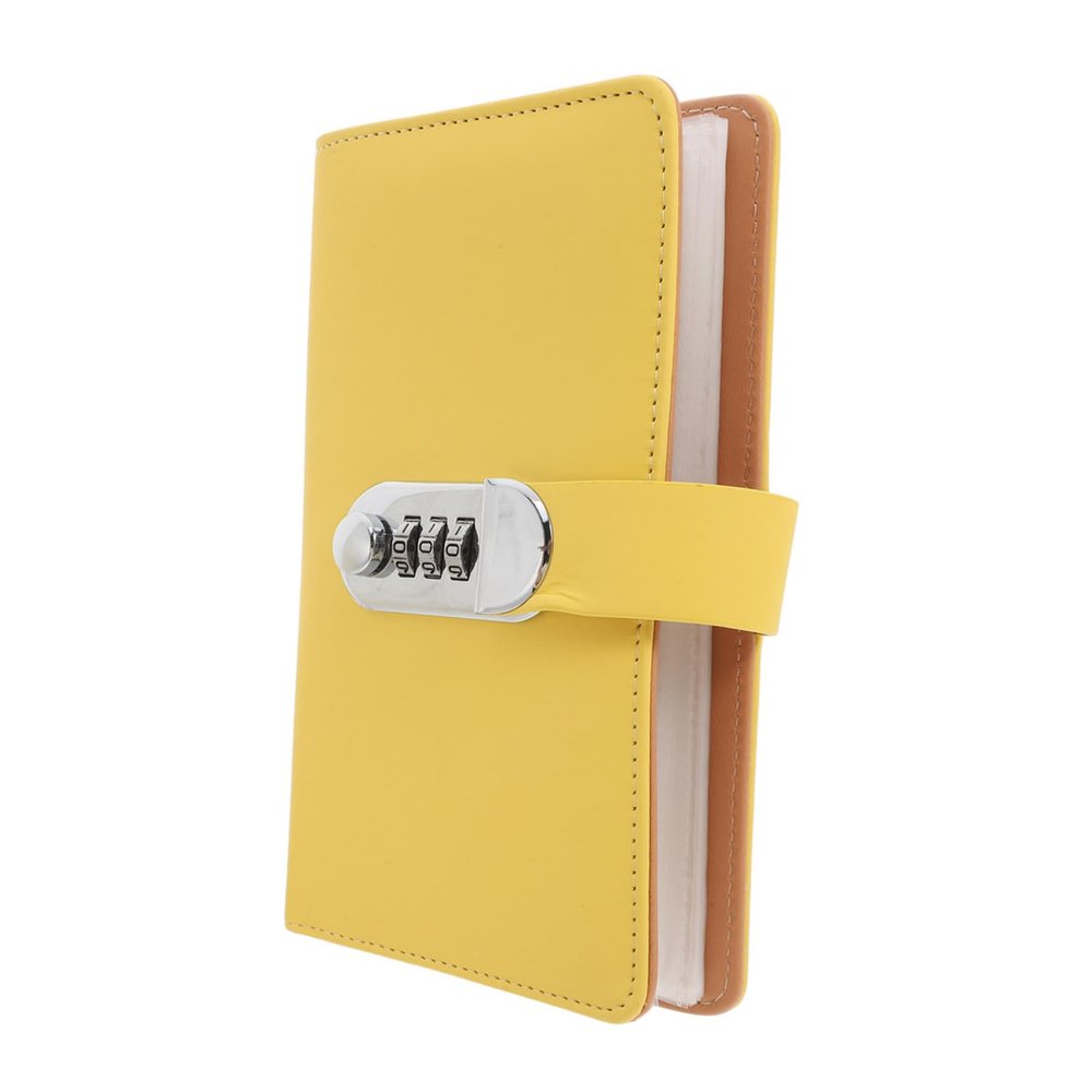 Tofficu Budget Planner Book with Lock, PU Money-Saving Organizer, 50 Sheets, Double-Sided Compartments for Cash, Receipts and Cards