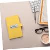 Tofficu Budget Planner Book with Lock, PU Money-Saving Organizer, 50 Sheets, Double-Sided Compartments for Cash, Receipts and Cards view 4