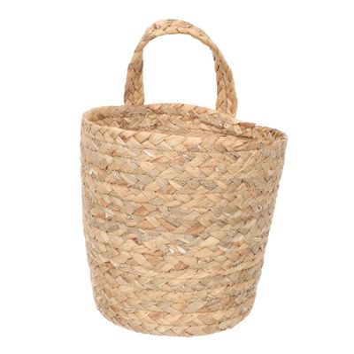 NAMOARLY Hanging Wall Basket for Small Items, Seagrass Rattan