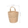 NAMOARLY Hanging Wall Basket for Small Items, Seagrass Rattan view 2