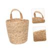 NAMOARLY Hanging Wall Basket for Small Items, Seagrass Rattan view 3