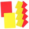 NAMOARLY Soccer Referee Cards, PVC, 10.5 x 7.5 cm view 1
