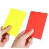 NAMOARLY Soccer Referee Cards, PVC, 10.5 x 7.5 cm view 4