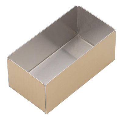 Tea Bag Organizer, Stainless Steel Tea Bag Storage Station and Holder, Tea Packet Organizer, Sugar Packet Holder for Countertops, Office Supplies