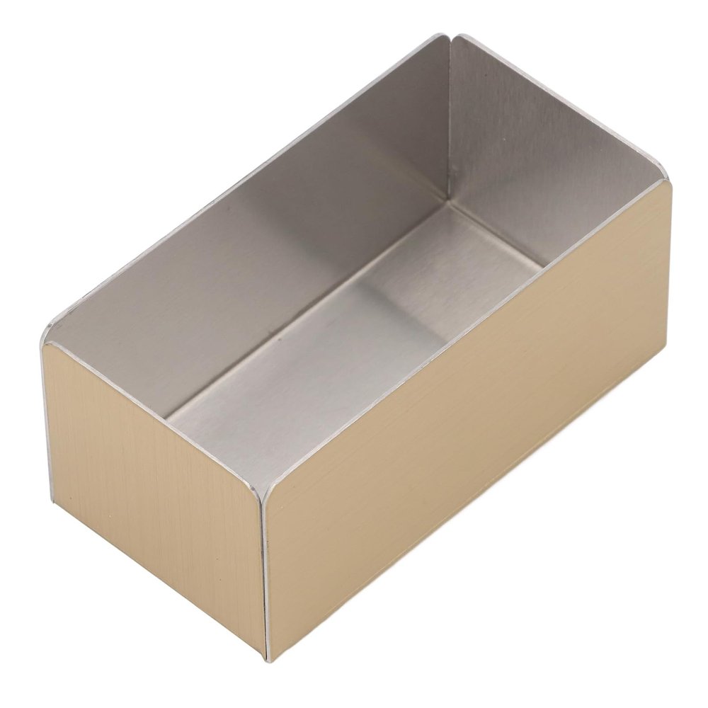 Tea Bag Organizer, Stainless Steel Tea Bag Storage Station and Holder, Tea Packet Organizer, Sugar Packet Holder for Countertops, Office Supplies