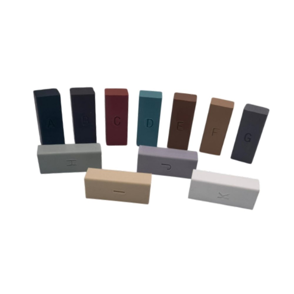 perfk Tile Floor Repair Wax, 11 Colors, Portable Wax Block Repair Kit