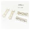 500/1,000/5,000 U-Shaped Brass Bare Crimp Terminals, 0.5–1.5 mm², Small-Tooth Flange (5,000 pcs, G-shaped) view 3