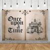 Xiaoterna 2.7 x 1.8 m Fairy Tale Book Background with Castle, Flower and Princess view 4