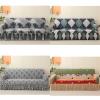 Eladcncmc Stretch Sofa Slipcover for 3-Seater Sofa, Non-Slip, with Armrests, Printed Couch Protector, Machine Washable, Color Options view 2