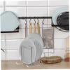 Alipis Iron Pot Lid Holder with Rounded Edges for the Kitchen view 2