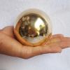 Dmuzsoih Stainless Steel Mirror Ball, Polished Hollow Garden Ornament view 3