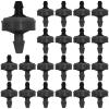 Pressure-Compensating Drippers, 4 L/h, 50-Pack, Flow Regulators for Garden and Orchard Irrigation Systems view 1