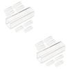 Mobestech 16-Piece Transparent Plastic Cuvette Set for Experiments view 1