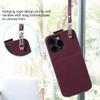 KRjcsfhy Phone Necklace Compatible with Moto Edge 50 Neo 5G, Red PU Leather Flip Wallet Case view 2