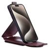 KRjcsfhy Phone Necklace Compatible with Moto Edge 50 Neo 5G, Red PU Leather Flip Wallet Case view 4