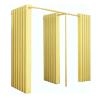Modern Metal Dressing Room with Double Privacy Curtains view 1