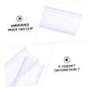 LALAFINA PVC Label Holders, Clear Price Tag Stands for Retail Shelves, Sturdy, 20-Pack view 4