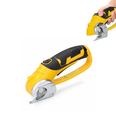 Cordless Electric Scissors with Auto-Sharpening and LED Light